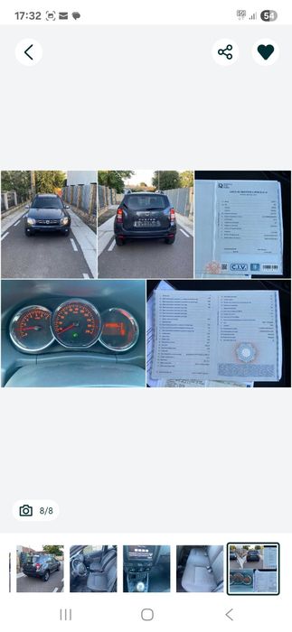Duster 1.6 gpl italia rar facut