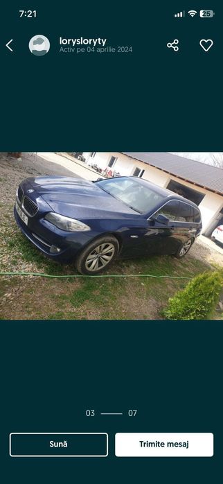 dezmembrez se dezmembreaza piese bmw seria 5 f10/f11 diesel