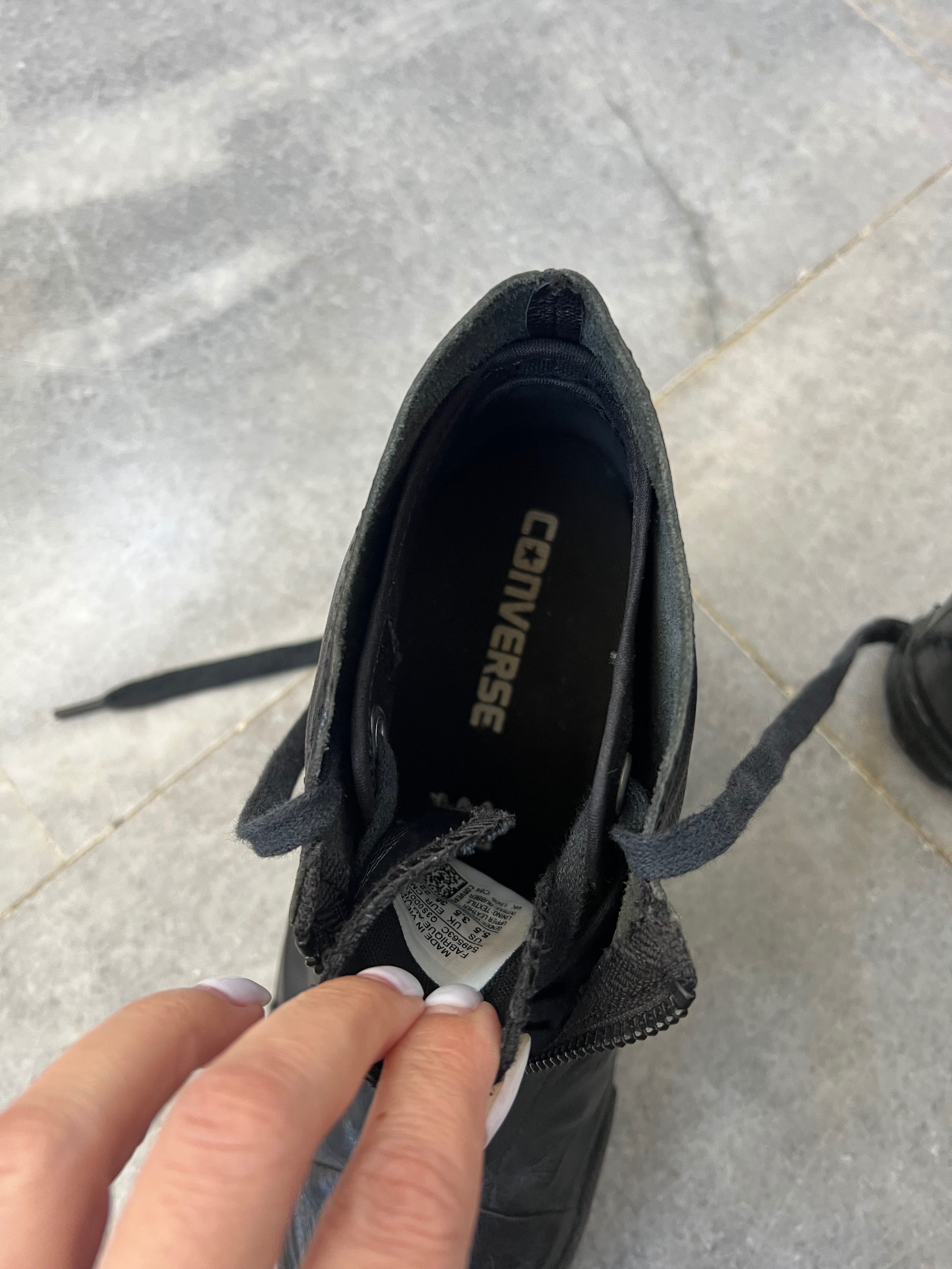 Продавам боти  на Converse естествена кожа 36 номер