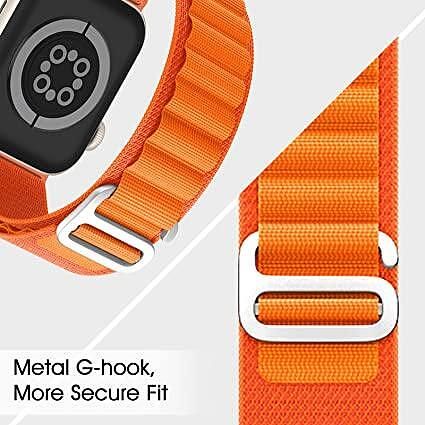 Каишка tech protect nylon pro за apple watch ultra/ ultra 2 orange