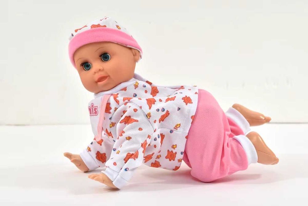 Пълзящо бебе кукла