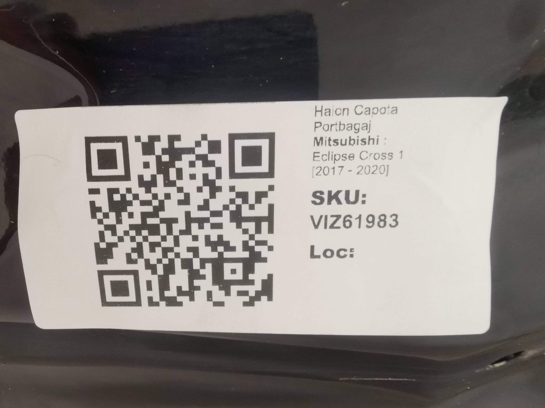 Haion Capota Portbagaj Mitsubishi  Eclipse Cross 1 2017 2018 2019 2020