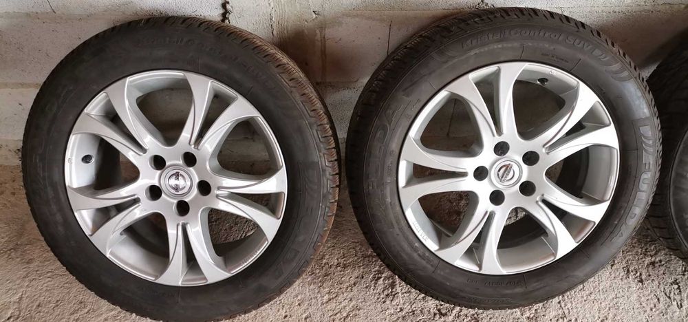 Продавам оригинални алуминиеви джанти Nissan – 17″