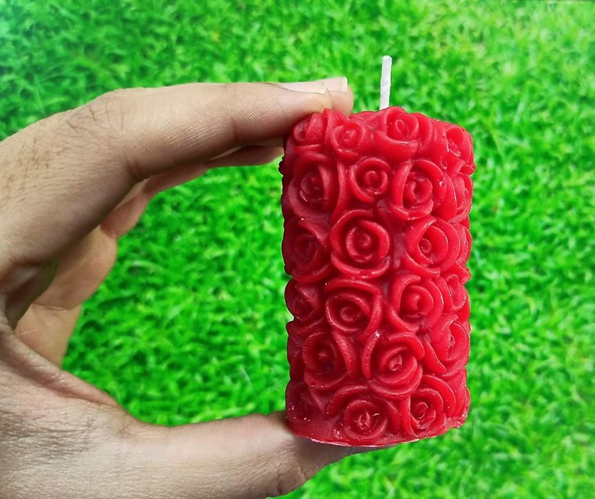 Червена свещ - Роза