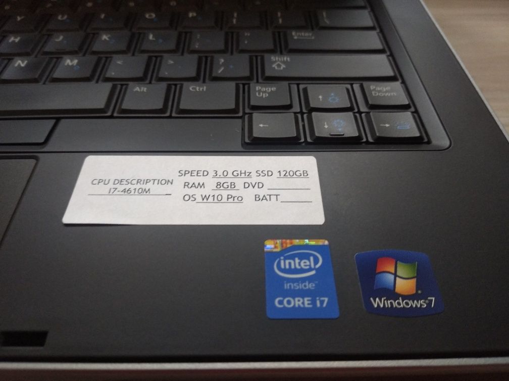 Dell E6440 I7 нова батерия