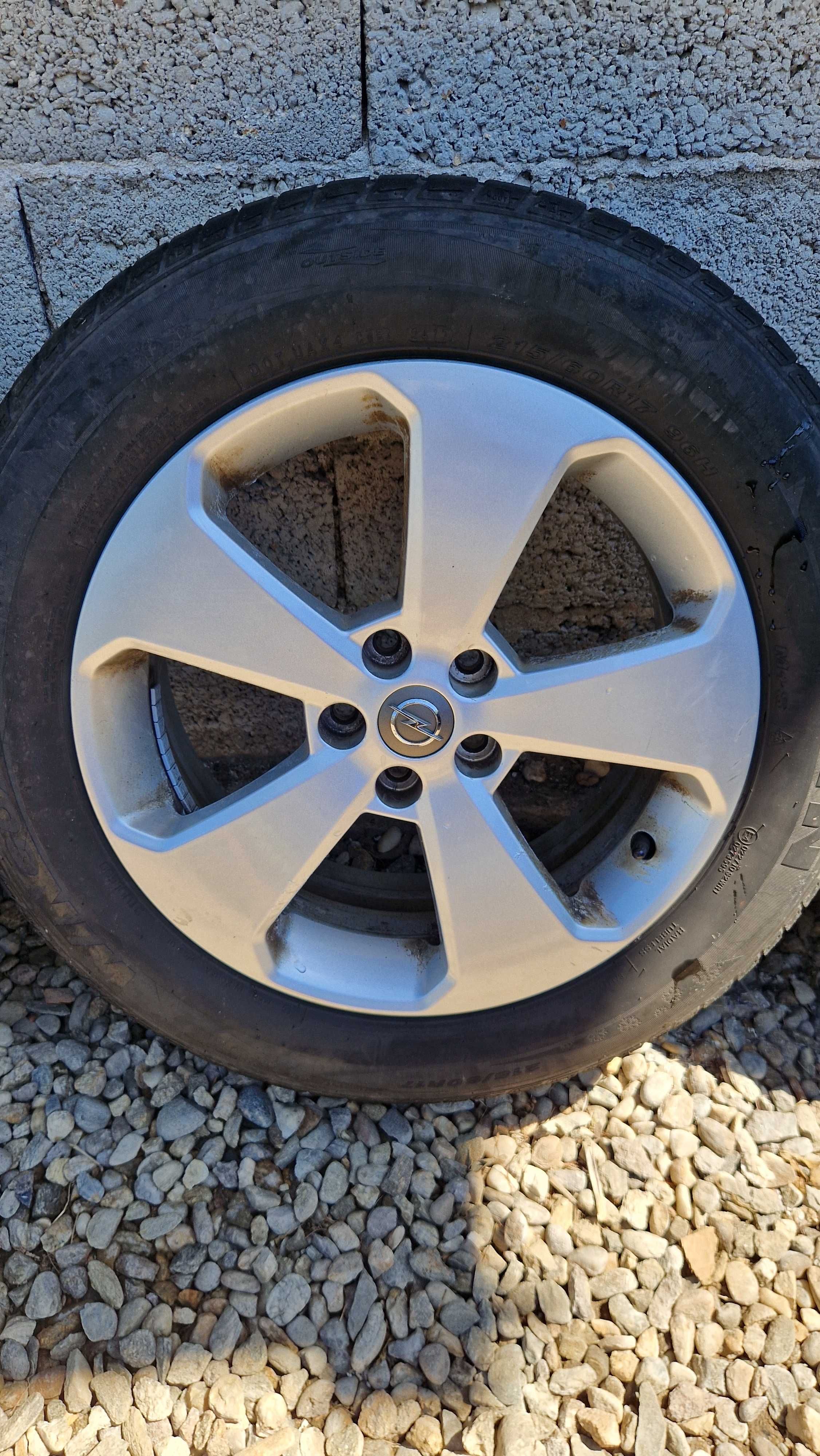 OPEL MOKKA джанти със гуми 215/60/17 7J×17 ET38 5×105 дот2317+сензори