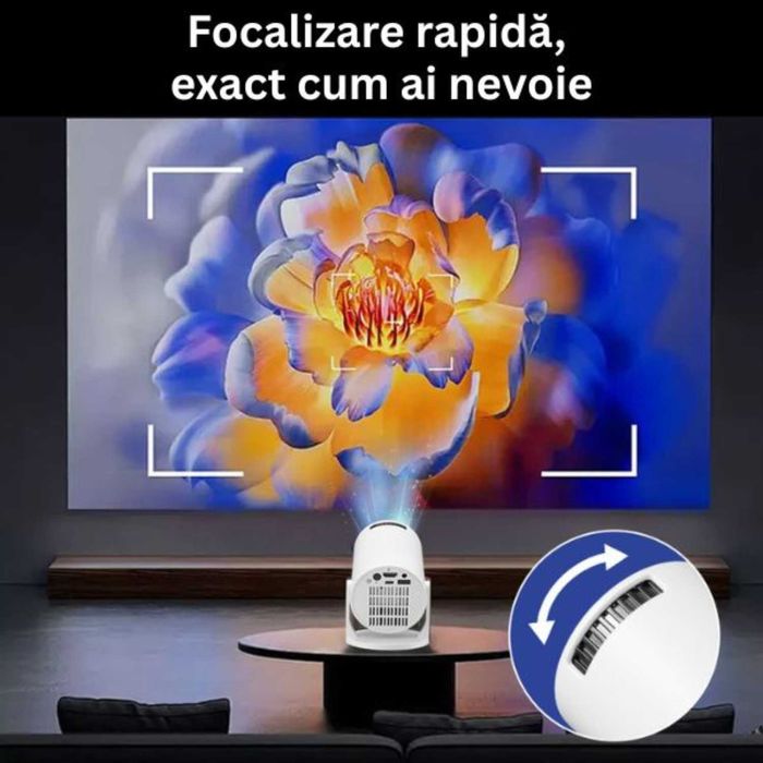 Videoproiector portabil Nexonix® HY300pro, 720p HD, 170 ANSI lumeni