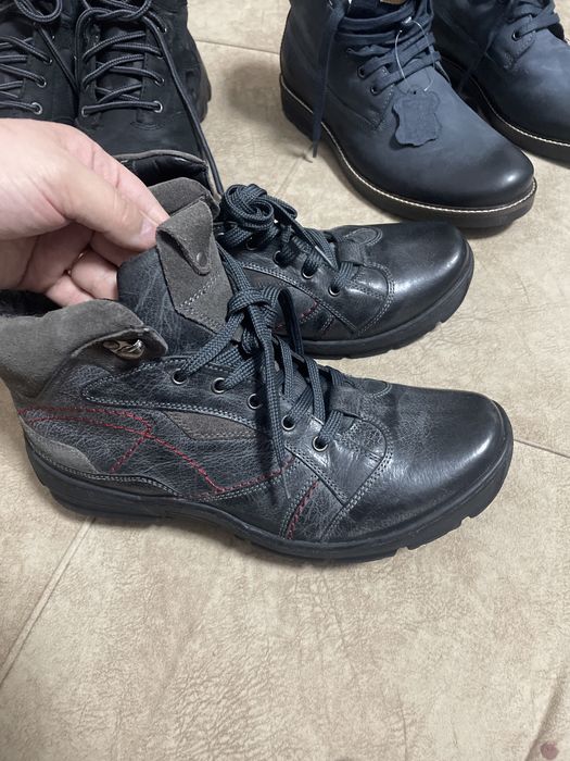 Продам кожанные ботинки и туфли