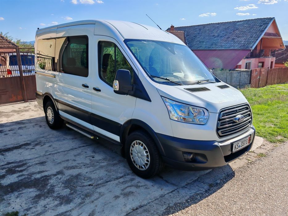 Ford Transit 2.2 tdci, 125 cai 8 locuri, 2015