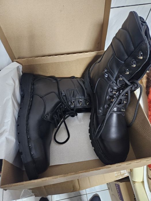 Bocanci Militari Piele Naturala