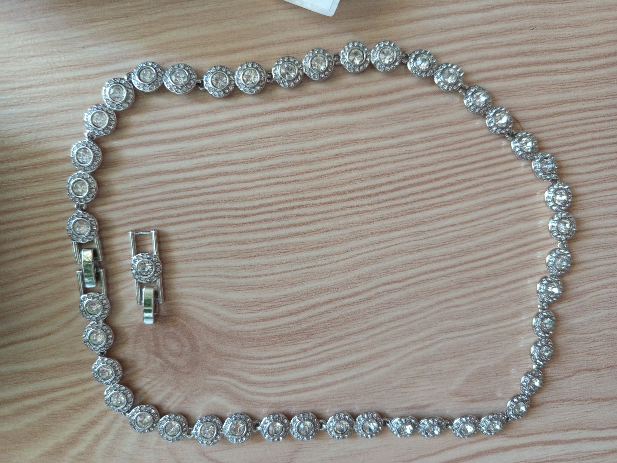 Lanț Swarovski silver