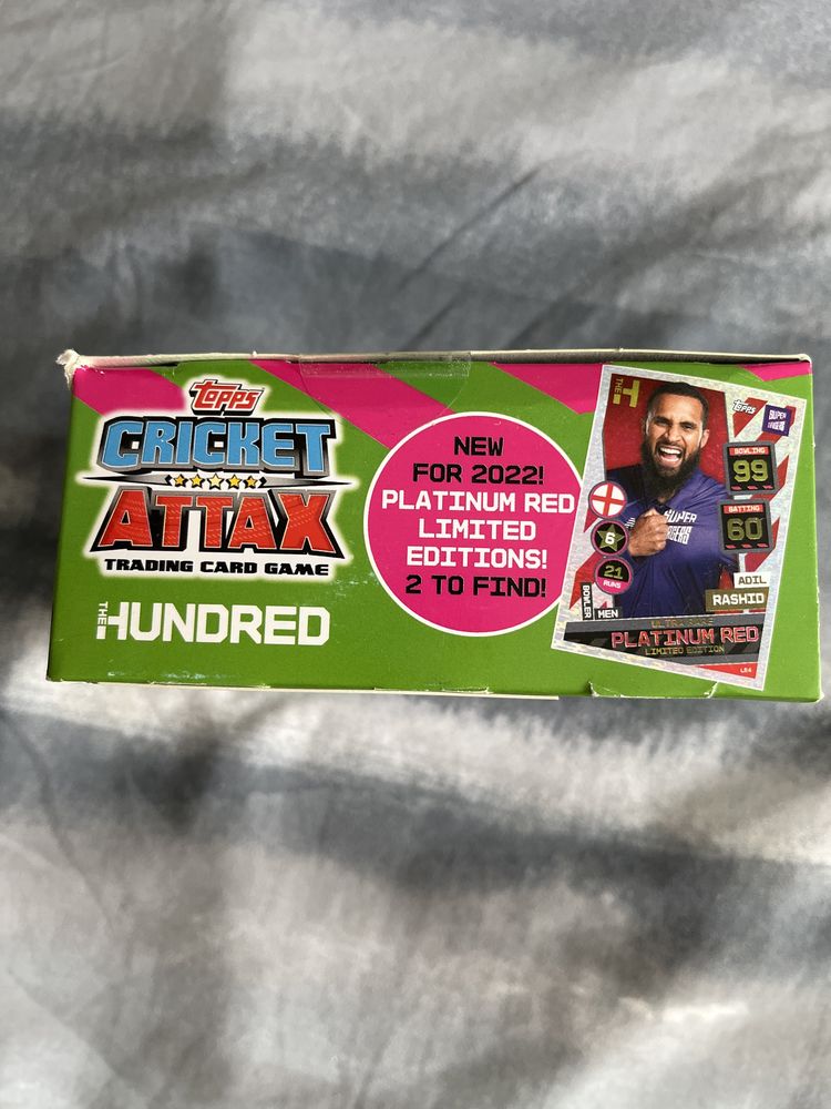 Topps Cricket Attax Hundred Cutie cu 24 plicuri sigilata