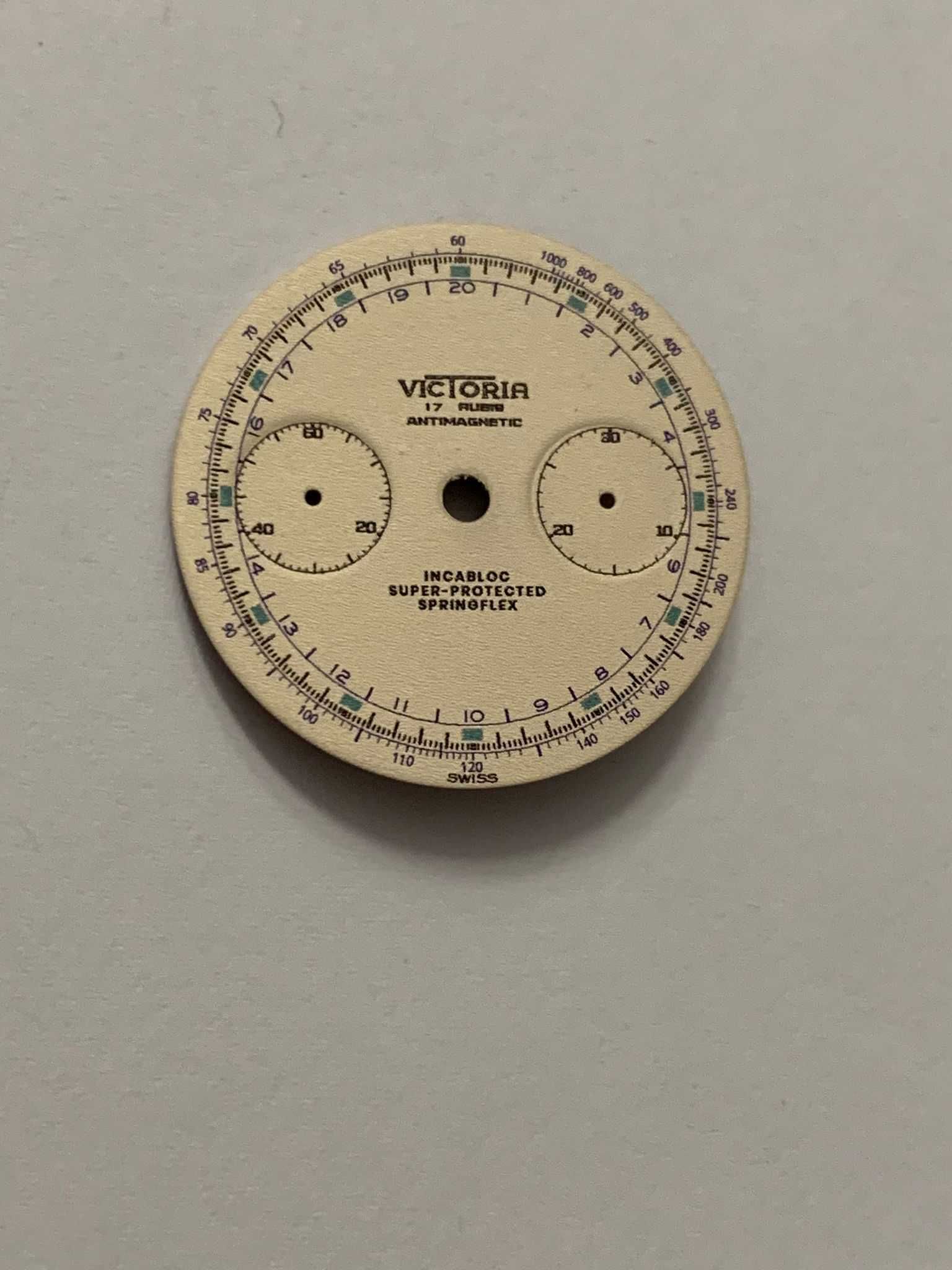 Cadran ceas Victoria chonograph