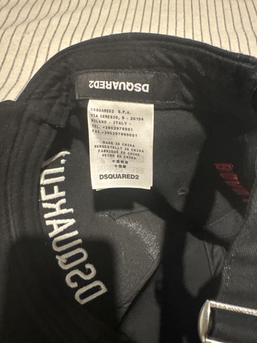 Sapca dsquared neagra