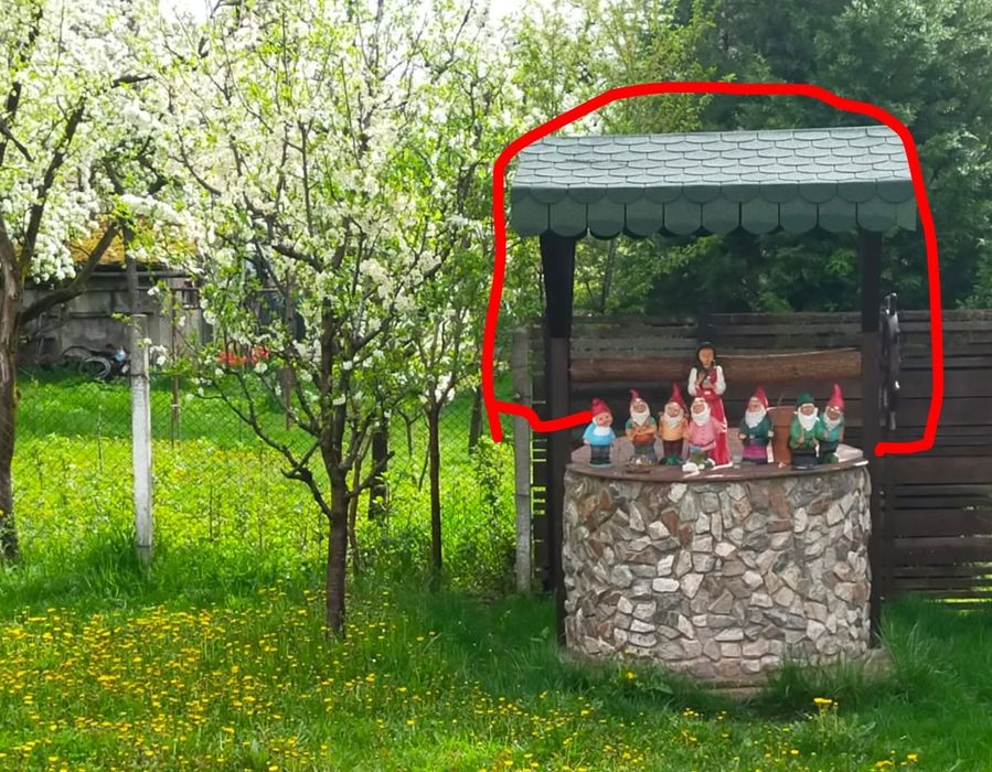 Acoperiș fântână