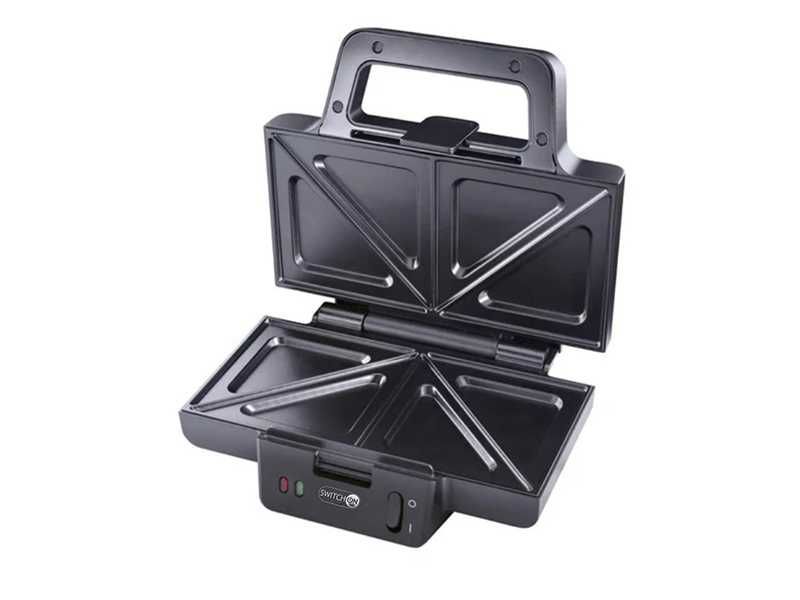 НОВИ! Тостер за сандвичи XXL 900W мощен с рецепти