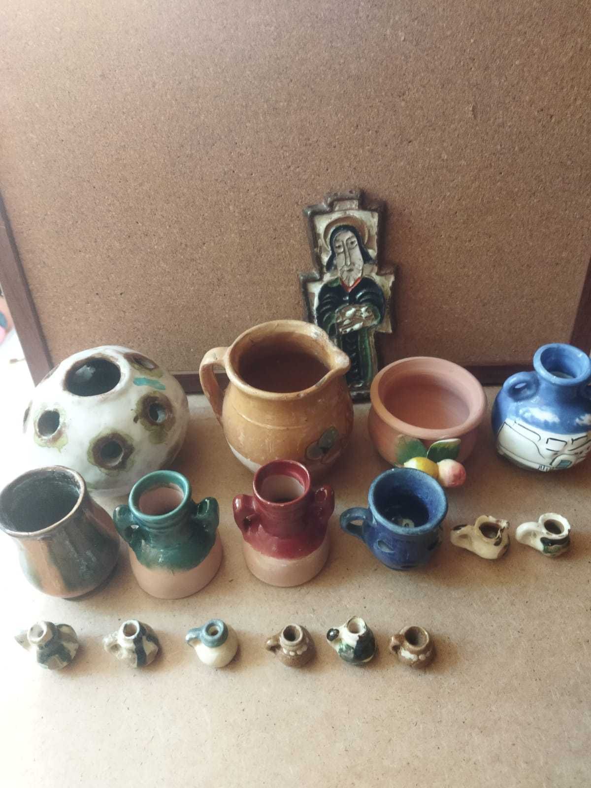 17 piese de ceramica