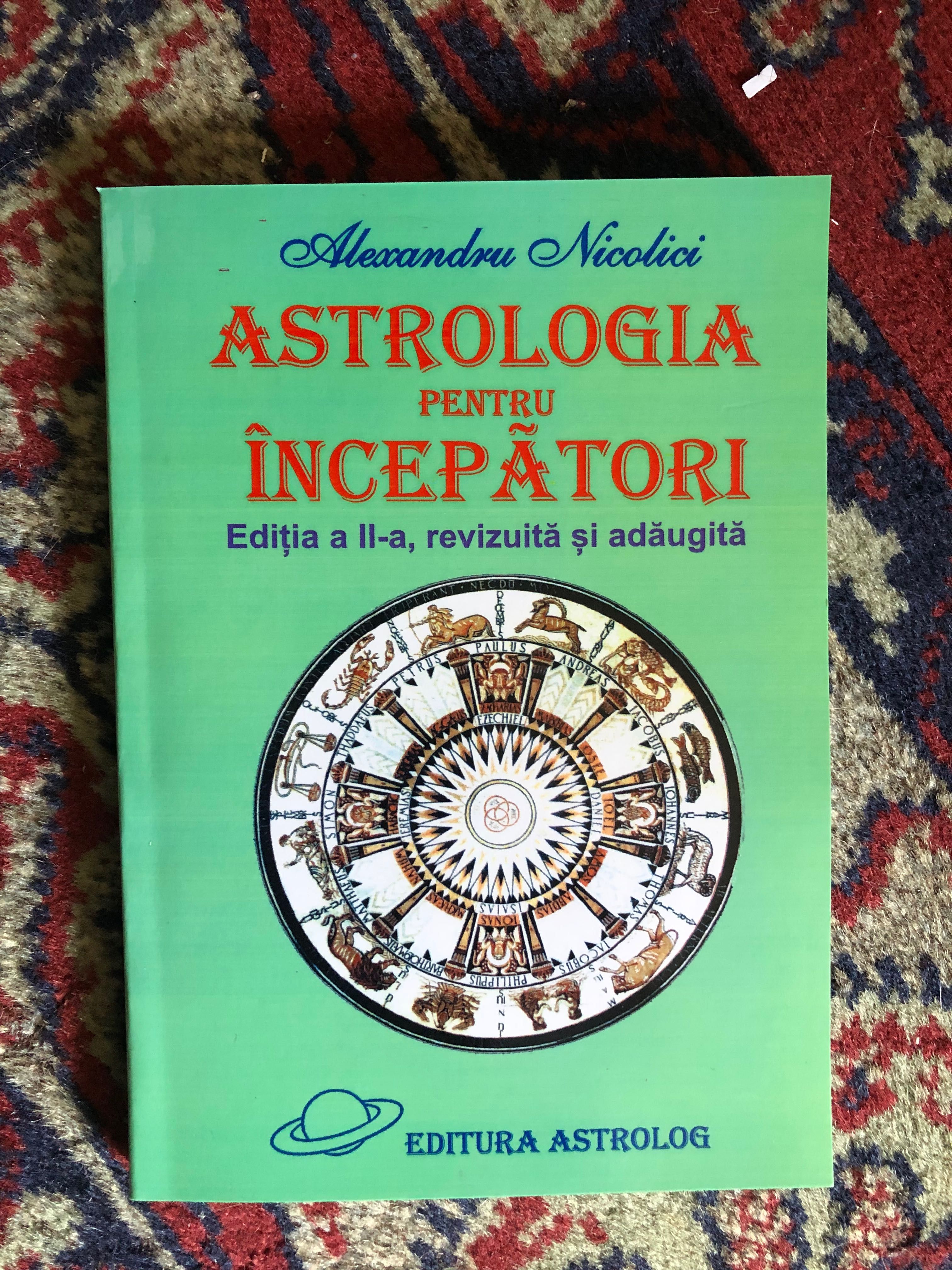 Carti astrologie de Alexandru Nicolici