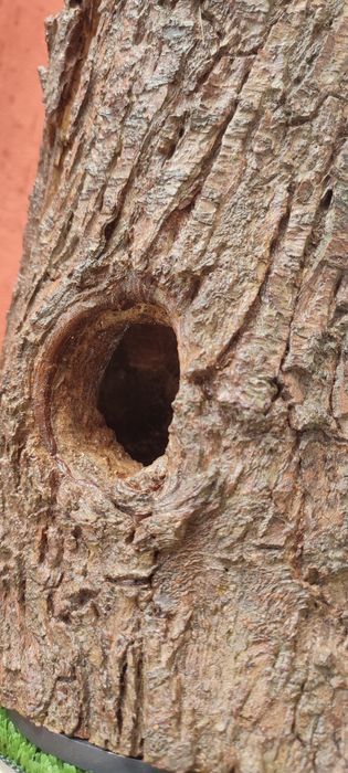 Дървена лед лампа / ръчна изработка /