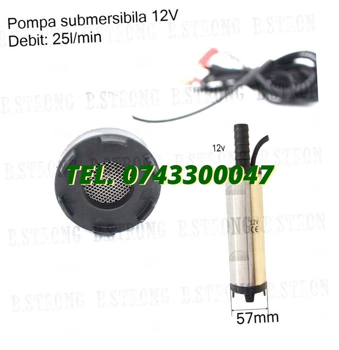 New Pompa De Transfer Submersibila Combustibil  Ulei Si Apa Si Motor