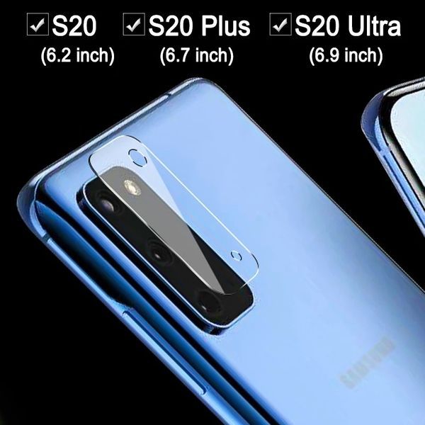 Samsung Galaxy S20 Ultra S20 FE A41 A51 A71 Стъклен протектор камера