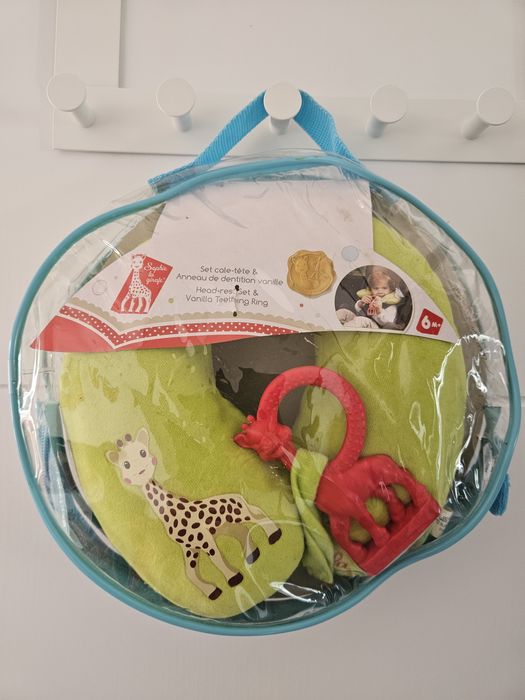 Perna suport de cap pentru copii - Sophie la Girafe