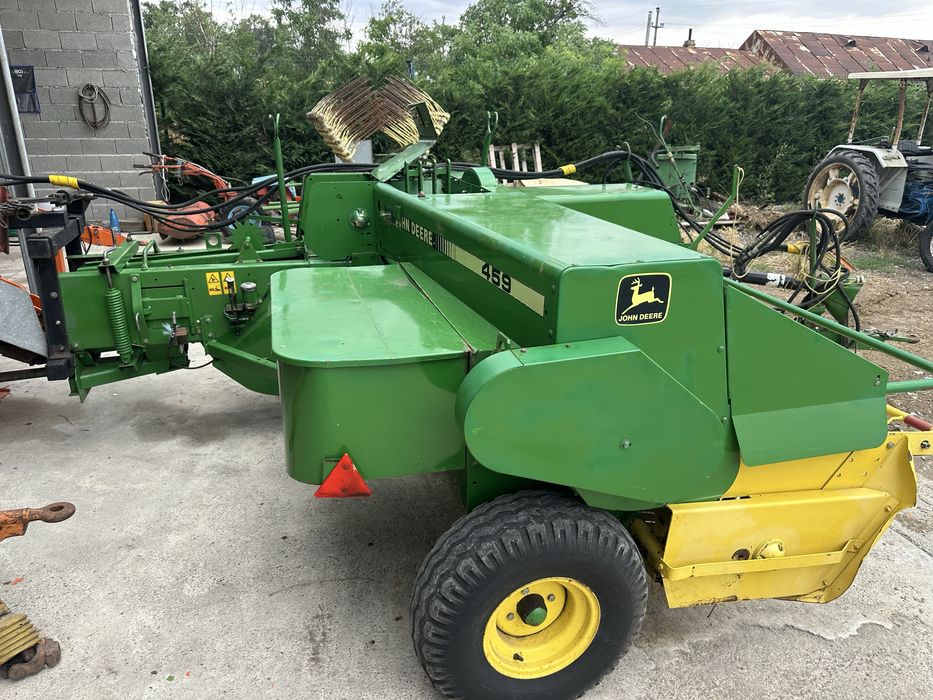 Presa balotiera jhon deere 459 pikup 2m 3 furci impecabila ca noua !