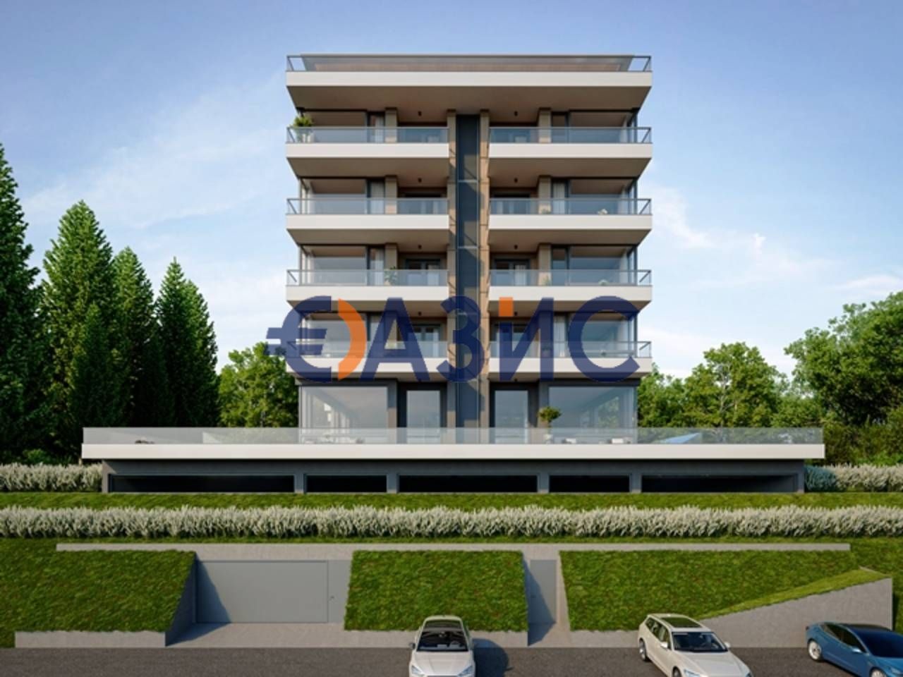 Апартамент с 2 спални в сграда в строеж в Несебър, България, 115,45 кв