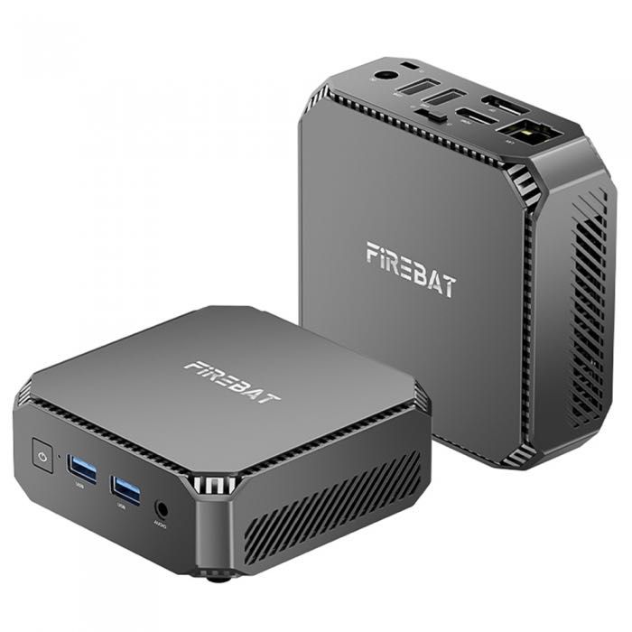 FIREBAT T2 Mini PC Gamer Intel N150 16GB RAM 512GB SSD WIFI5 Sigilat