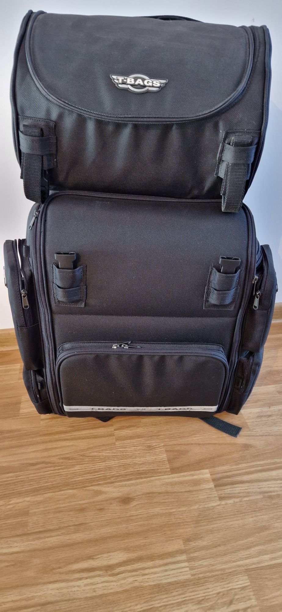 Geanta moto sissy bar bag extensibil T Bags Super-T