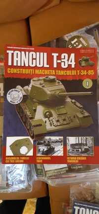 Macheta Tanc T-34 1:16 toate revistele sigilate de la 1 la 130