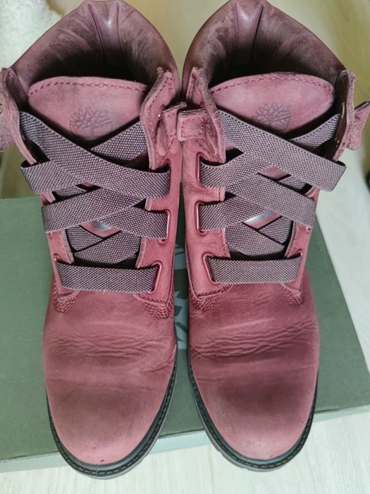 Дамски боти Timberland 6 In Premium A1SEP Burgundy, номер 39