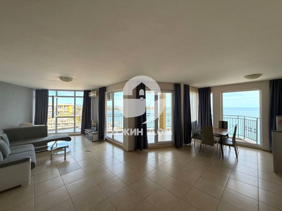 Тристаен апартамент с ПАНОРАМА МОРЕ в к-с „Мидия“, гр. Ахелой