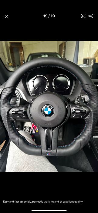 Volan NOU Bmw M Sport F30 F20 F22 F23 F33 F34 F48 F12 X5 Carbon