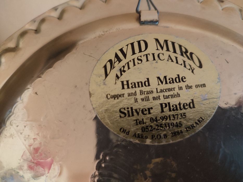 Farfurie Silver,  Lampa lui Aladin ,Sankyo japonez muzical , originale