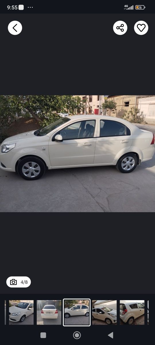 Nexa 3 va Spark arenda  Nasiya sovdoga berilladi