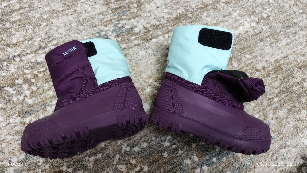 Salopetă și cizme zăpadă 18 luni