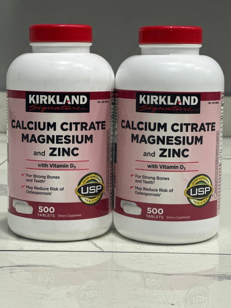 Kirkland Calcium Magnesium zinc 500tablets