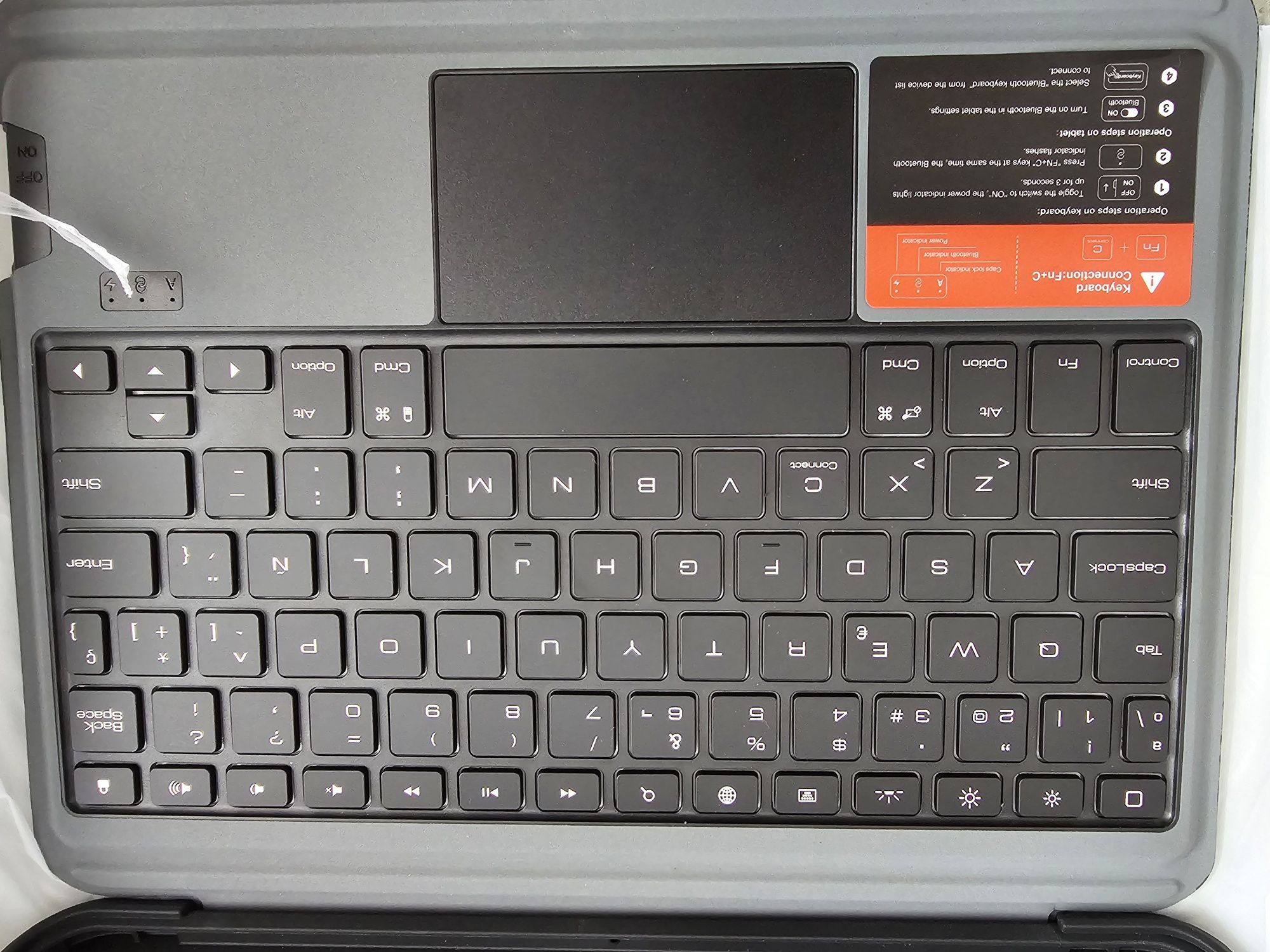 Husa cu tastatura Nillkin Bumper Combo pentru Apple iPad 10.9, Pro 11