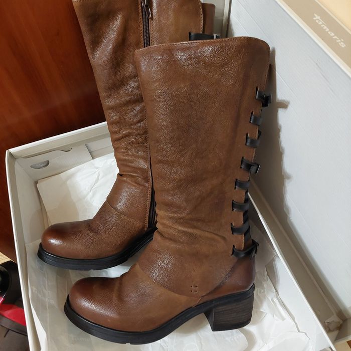 Ботуши естествена кожа