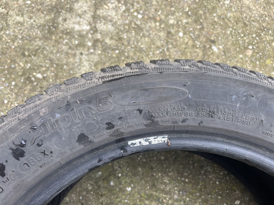 4 anvelope iarna Michelin 205 55 r16