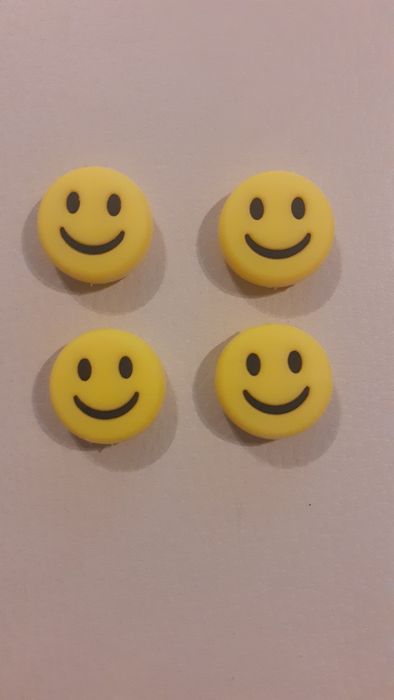 Set 4 buc antivibrator Smiley racheta tenis