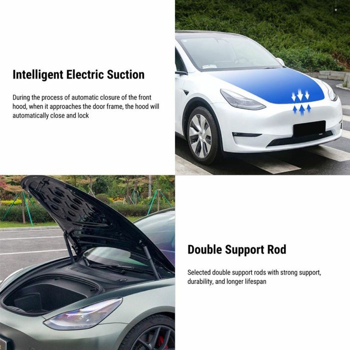 Електрически преден багажник (Frunk) за Tesla Model 3 2021–2023