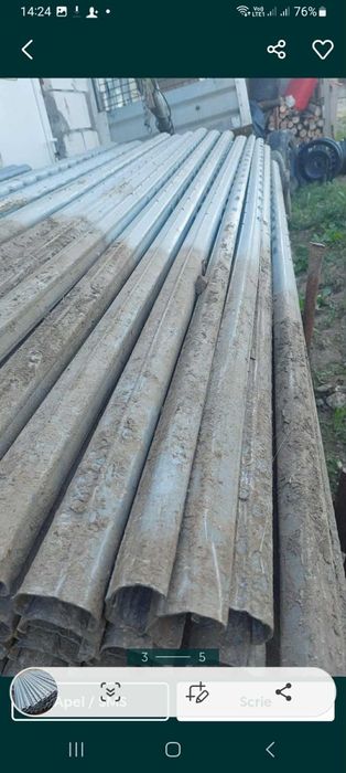 Vând Spalieri de Metal Zincat