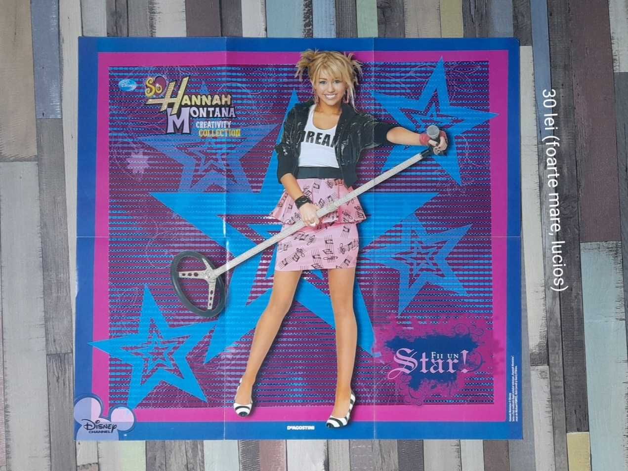 Poster colectie Hannah Montana mare, lucios