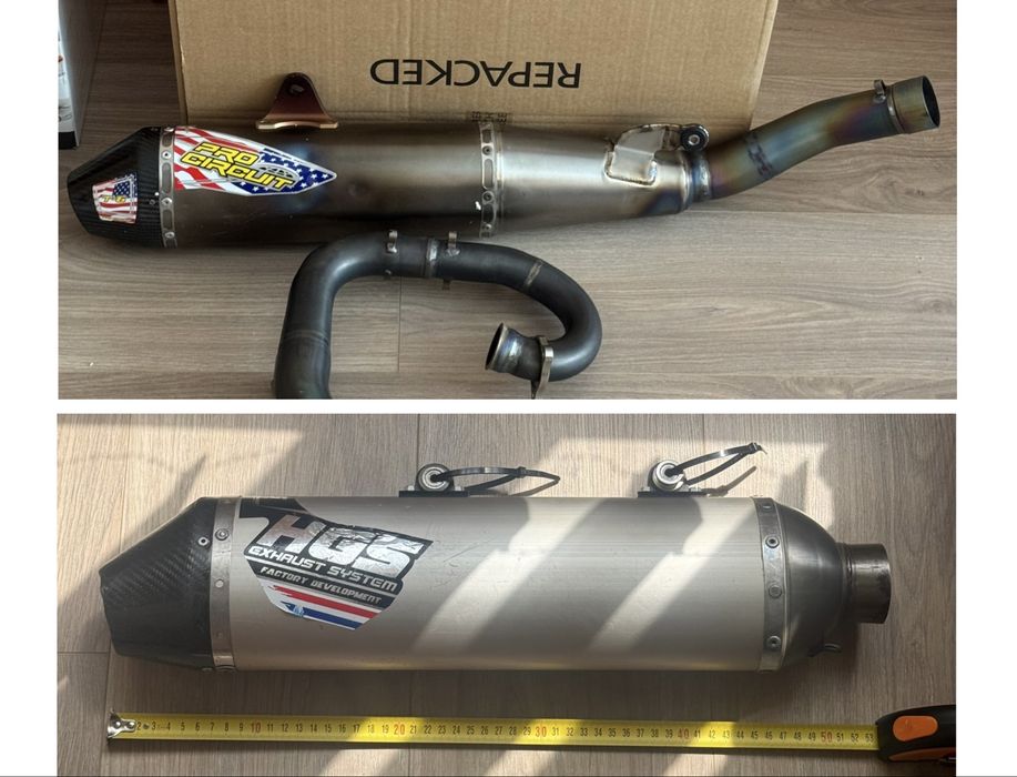 FMF Akrapovic HGS KTM HUSQVARNA ауспух генерация