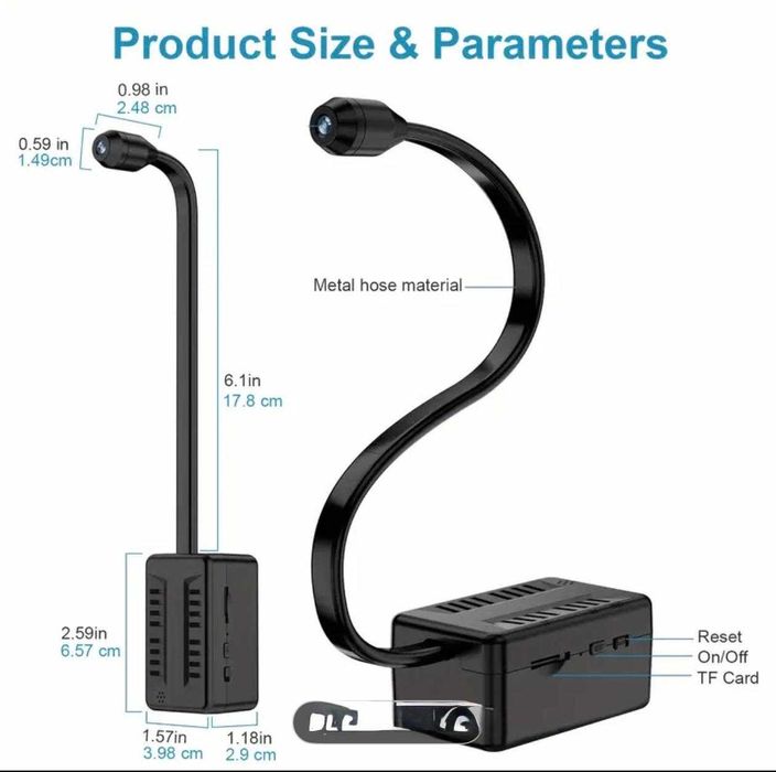 Скрита Wi-Fi камера с USB накрайник, видеонаблюдение, шпионска камера
