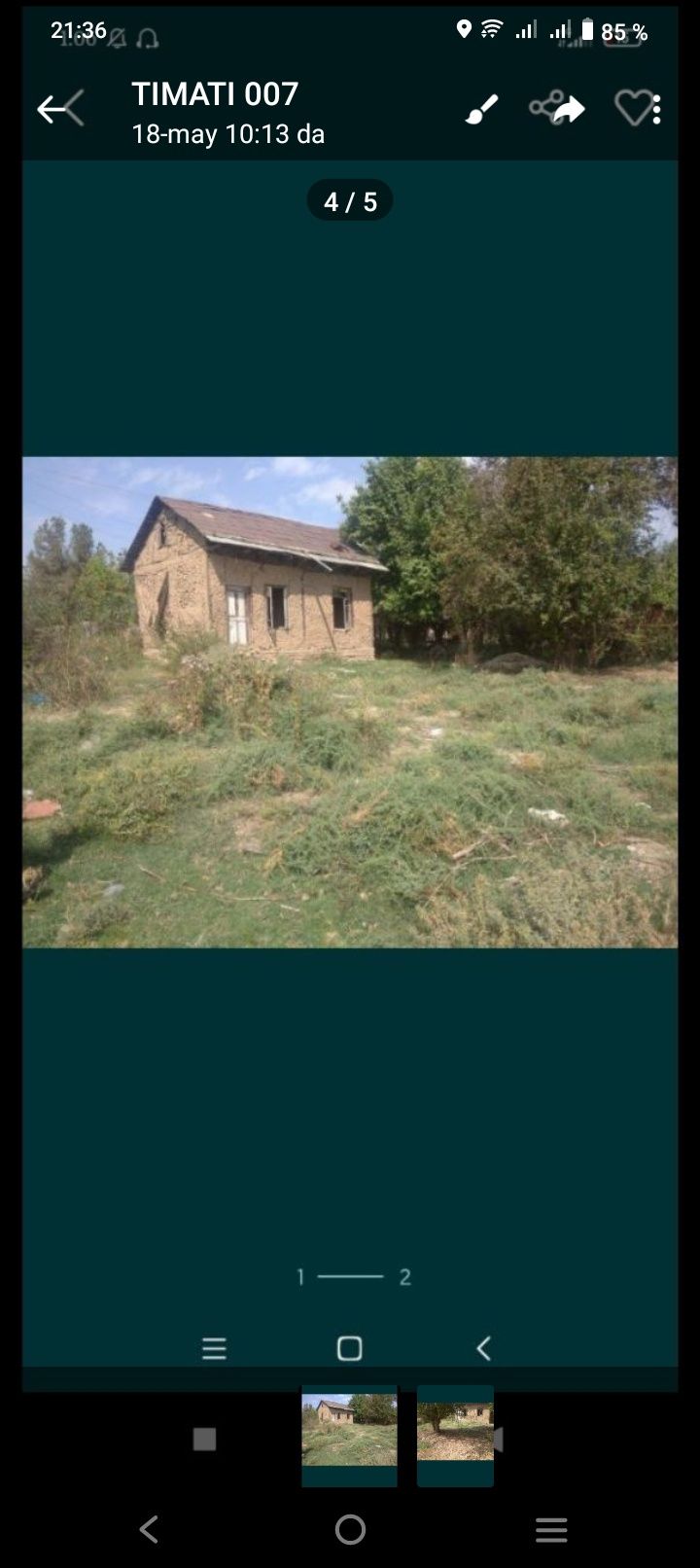 Dala hovli sotiladi