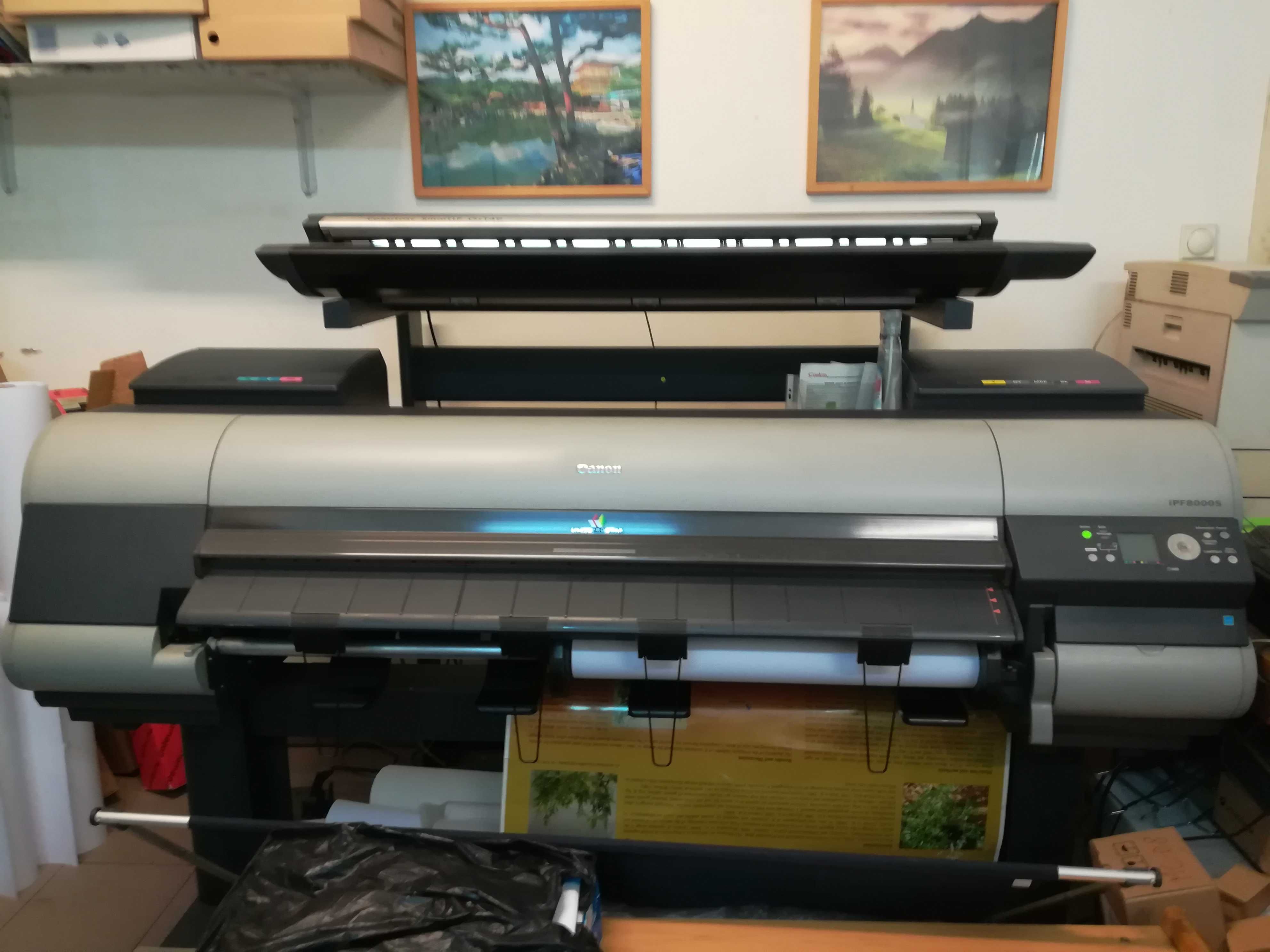 Плотер CANON IPF 8000S 44 инча и Скенер Colortrac SmartLF GxT 42 инча