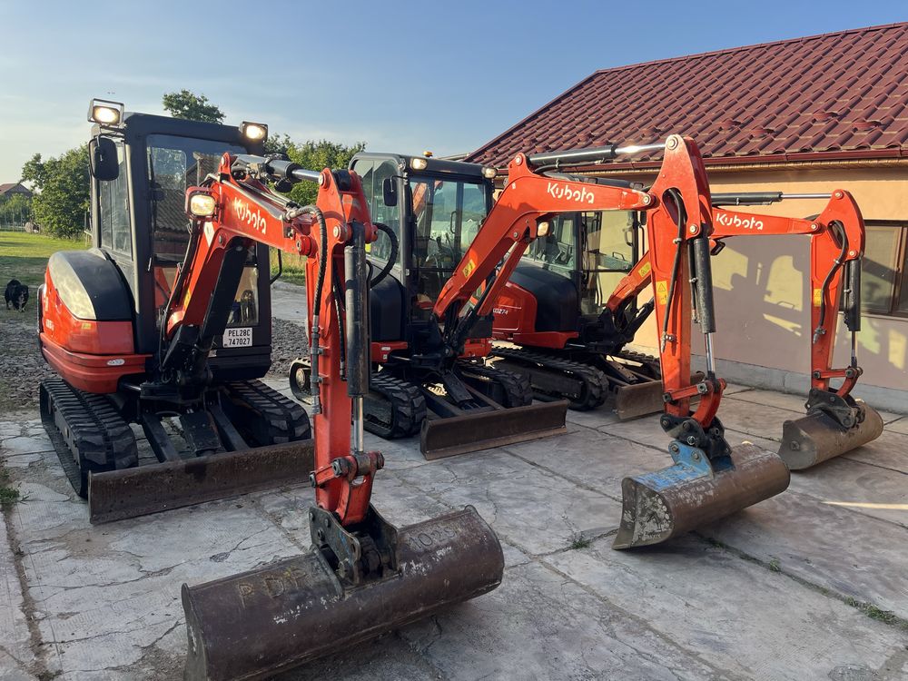 Miniexcavator kubota